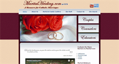 Desktop Screenshot of maritalhealing.com